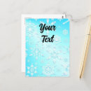 Search for snowflake postcards Ice