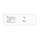 Search for believe return address labels Magic