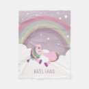 Search for unicorn blankets Purple