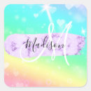 Search for pretty yellow monogram stickers For her