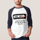 Search for jesus one way tshirts Religion