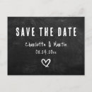 Search for chalkboard save the dates Country