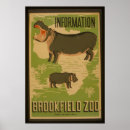Search for vintage zoo posters Hippo