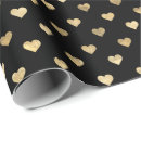 Search for black heart wrapping paper Pretty