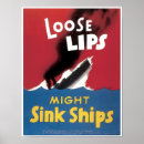 Search for loose lips sink ships posters Military