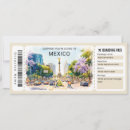 Search for mexico invitations Boarding pass