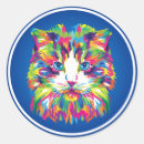 Search for cat head stickers Kitten