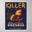 Search for vintage vegetable posters Food