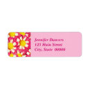 Search for bouquet return address labels Yellow