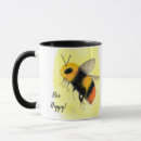 Search for bee happy mugs Watercolor