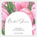 Search for square bridal shower stickers Watercolor