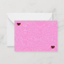 Search for heart shaped note cards Thinking of you