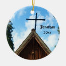Search for vintage religious christmas tree decorations Cross