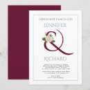 Search for dusty rose and burgundy wedding invitations Elegant