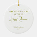 Search for legend christmas tree decorations The legend has retired