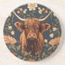 Search for highland cow coasters Floral