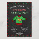 Search for funny ugly sweater invitations Corporate