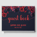 Search for red and black wedding guest books Gothic