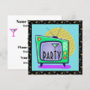 Search for television birthday invitations Party