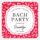 Search for pink bachelorette party stickers Leopard