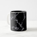 Search for black and white marble mugs Modern