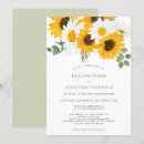 Search for boho sunflowers wedding invitations Botanical