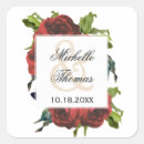 Search for bouquet of red roses stickers Floral