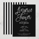 Search for pink lingerie shower invitations Modern