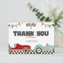Search for race car thank you Racing birthday