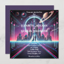 Search for outer space wedding invitations Cosmic