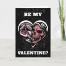 Search for heart and skull valentines day cards Gothic