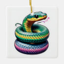 Search for snake christmas tree decorations Colourful