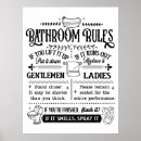 Search for bathroom rules posters Funny