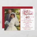 Search for 40th wedding anniversary invitations Vow renewal