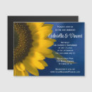 Search for blue and sunflower wedding invitations Botanical