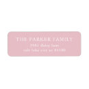 Search for birth announcement return address labels Girl