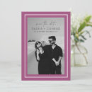 Search for mauve invitations Minimalist