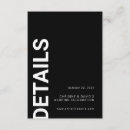 Search for bold enclosure cards Black and white