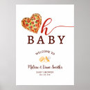 Search for pizza signs Pizza baby shower
