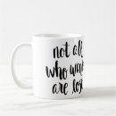 Search for lost mugs Lettering