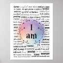 Search for i am who i am posters Encouragement