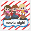 Search for movie ticket stickers Cute