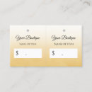 Search for hang business cards Yellow