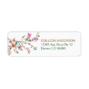 Search for pink and green return address labels Summer