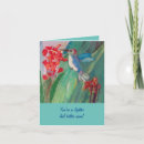 Search for feeding cards Hummingbird
