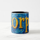 Search for the starry night mugs Astrology