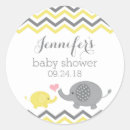 Search for yellow and grey baby shower stickers Girl