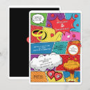 Search for pop art invitations Comic book