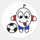 Search for funny soccer stickers Boy