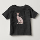 Search for sphynx cat tshirts Hairlessness